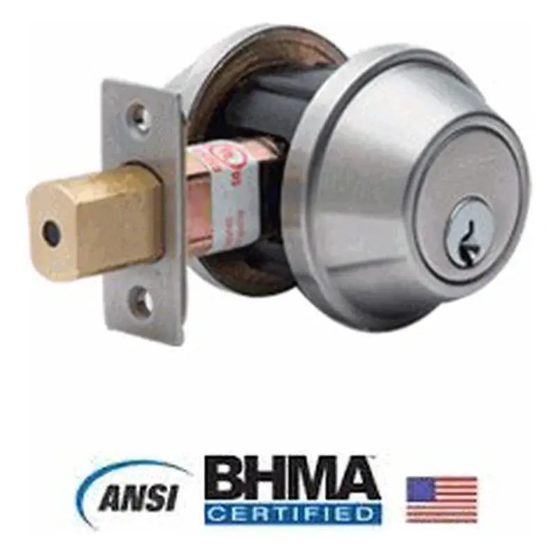 Stanley Cylindrical Deadbolt ANSI Grade 2 One Side US26D
