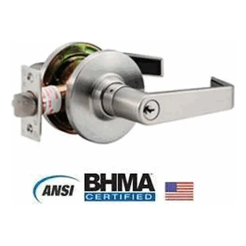 Stanley Cylindrical Lockset ANSI Grade 2 Charlotte Standard Duty Entrance Function US26D