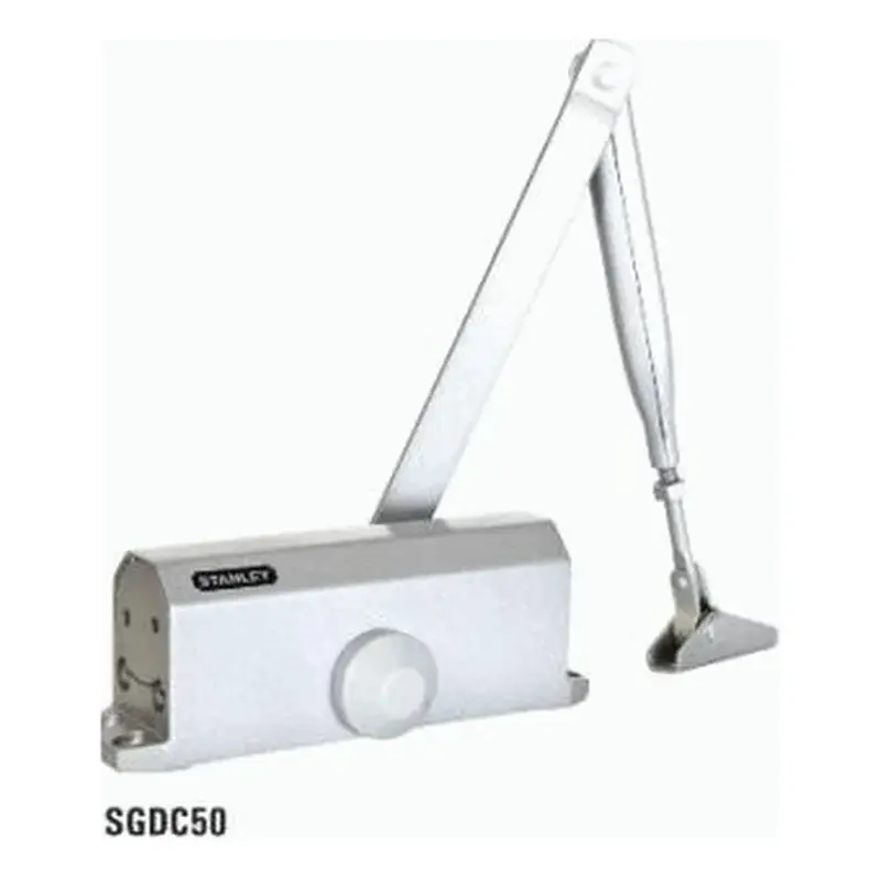 Stanley Door Closer Global Series UL Listed 80kg Silver 500,000 cycles Box Pack
