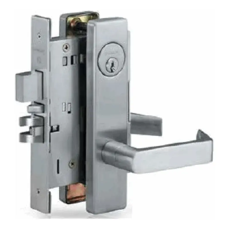 Stanley Escutcheon Mortise Lever Lockset Type 6 ANSI Grade 1 Entrance Function US26D