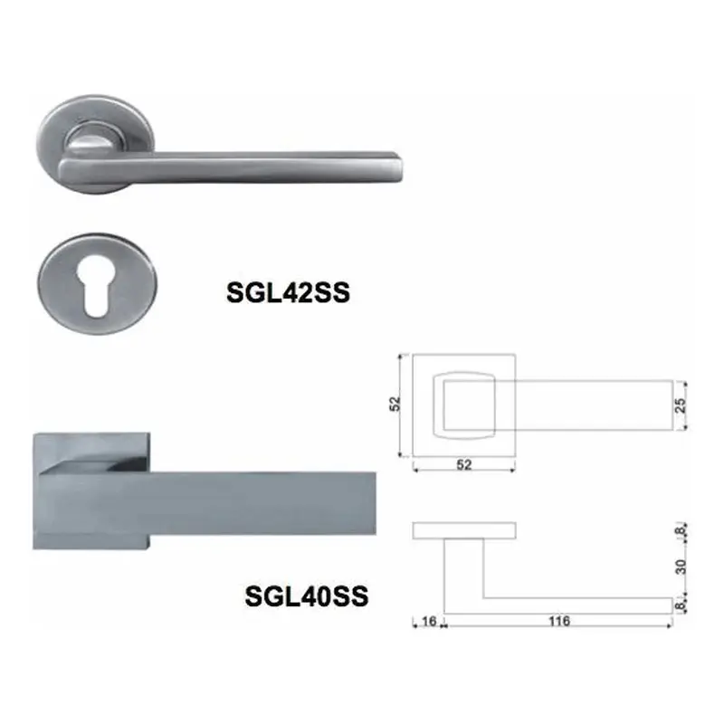 Stanley Mortise Premium Hollow Lever Series SGL40SS