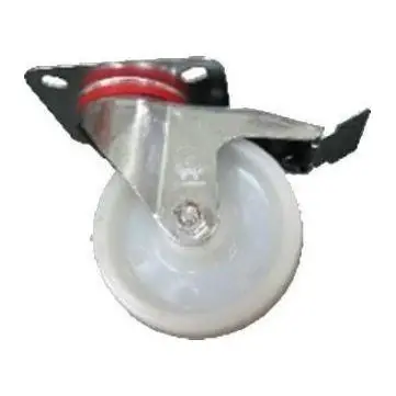Butterfly #711 Swivel Nylon Caster with Brake 5" (Cap. 200kgs.)