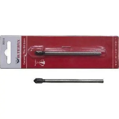 Butterfly #203 Glass & Tile Drill Bit 5mm x 51mm
