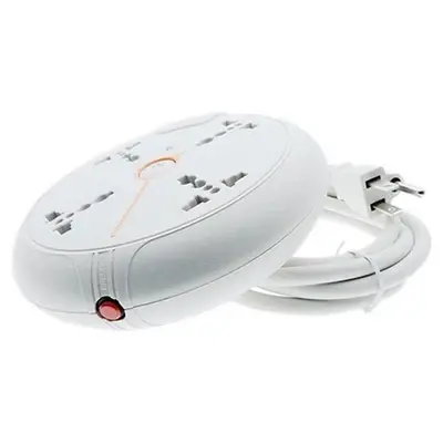 Omni Universal Disc Extension Cord 4-Gang with Switch