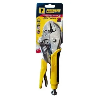Powerhouse Vise Grip Pliers Straight 7R (7")