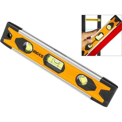 Ingco HMSL01030 Magnetic Mini Spirit Level 9"