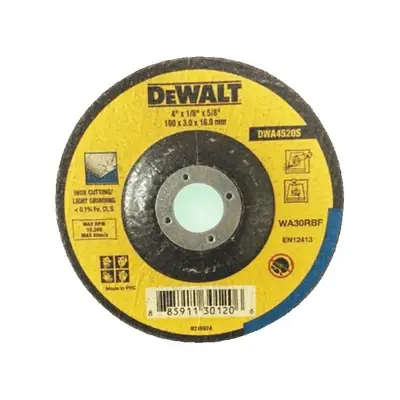 Dewalt DW4520S Cut Off Wheel 4" for Stainless Steel