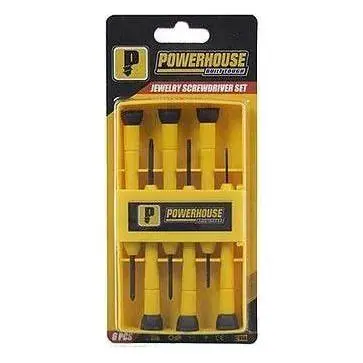 Powerhouse Precision Screwdriver Set Jewelry Type with Case