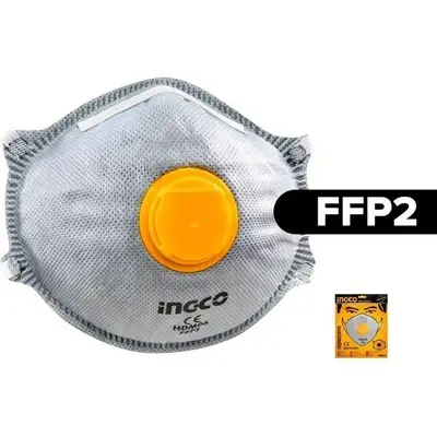 Ingco HDM08 Dust Mask with Valve FFP2 (Activated Carbon Fiber)