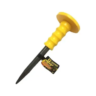 Powerhouse Cold Chisel Pointed With Hand Protector 1" x 12"