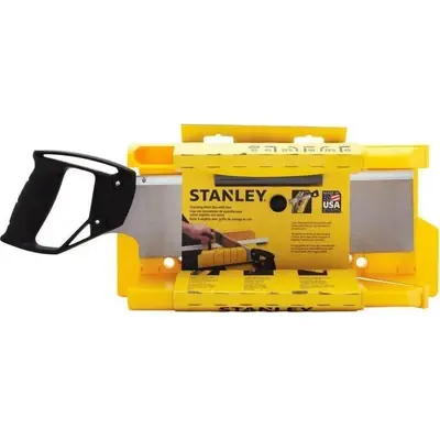 Stanley 20-600 Mitre Box with Back Hand Saw