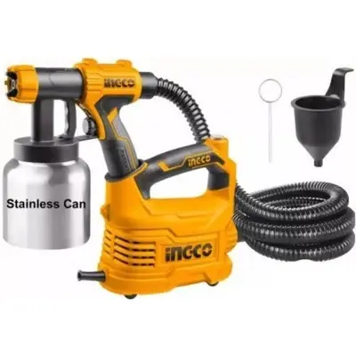 Ingco SPG5008-2 Electric Paint Spray Gun 500W Steel Can