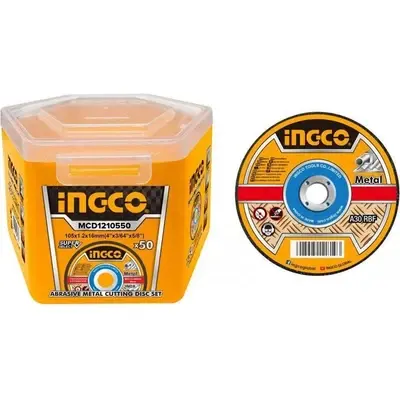 Ingco Abrasive Metal Cutting Disc Set 355mm 14"