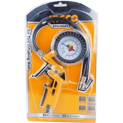Ingco ATG206013 Pneumatic Air Tire Inflator / Inflating Gun (Nitto Type)