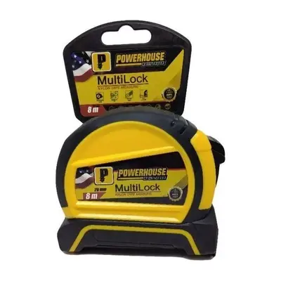 Powerhouse Multi-Lock Nylon Tape Measure 3 meters