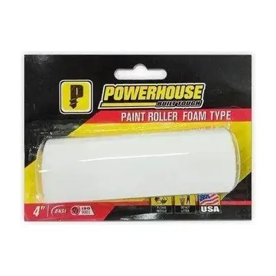 Powerhouse Mini Paint Roller Refill 4" Foam