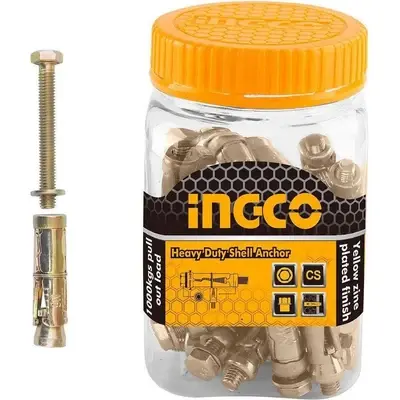 ingco Heavy Duty Shell Anchor m8 14 x 95 x 50mm