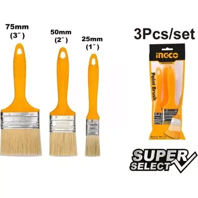 Ingco Paint Brush 3pcs