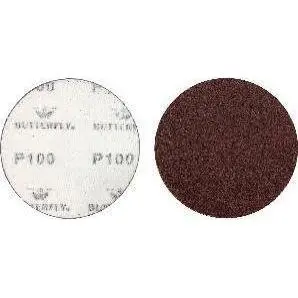 Butterfly VD4 Velcro Fiber Disc / Sanding Disc 4" 36