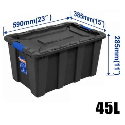 Wadfow Plastic Storage Container 40L