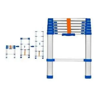 Wadfow Telescopic Ladder 150KG 8 STEPS (150KG)