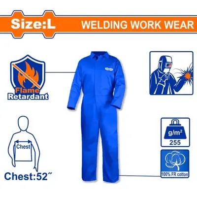 Wadfow WAU0102 WAD Flame Retardant Coverall L / XL L