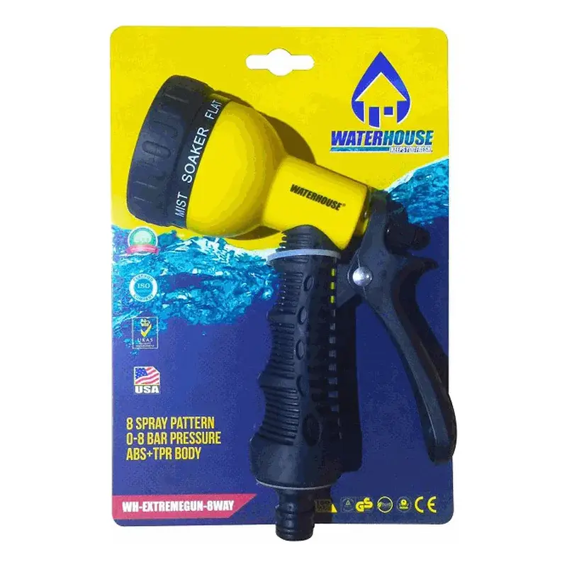 Waterhouse 8 Pattern Plastic Water Spray Gun