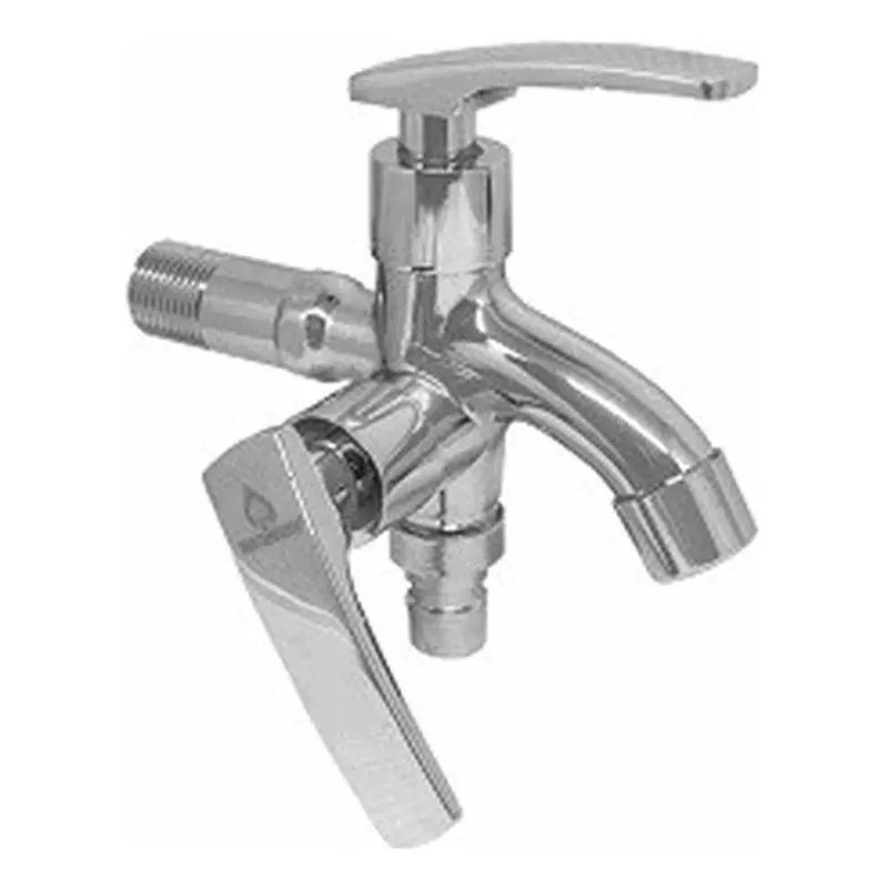 Waterhouse Chrome Alloy 2 Way Bib Tap Faucet Lever Handle WH230441