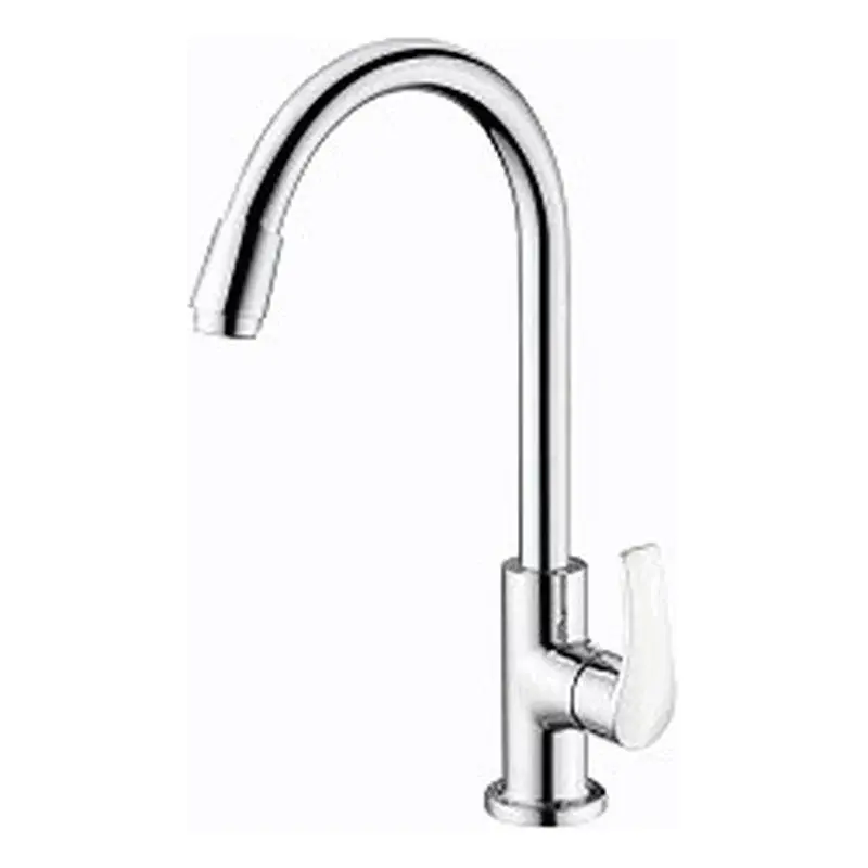 Waterhouse Chrome Alloy Gooseneck Sink Faucet Long