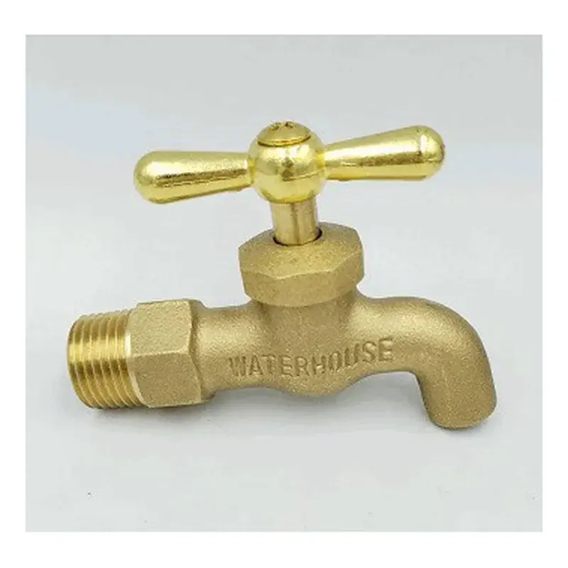 Waterhouse Brass Faucet Plain Bibb 1/2"