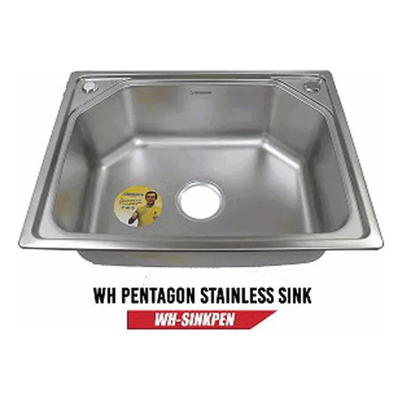 Waterhouse Pentagon Stainless Sink 600x450