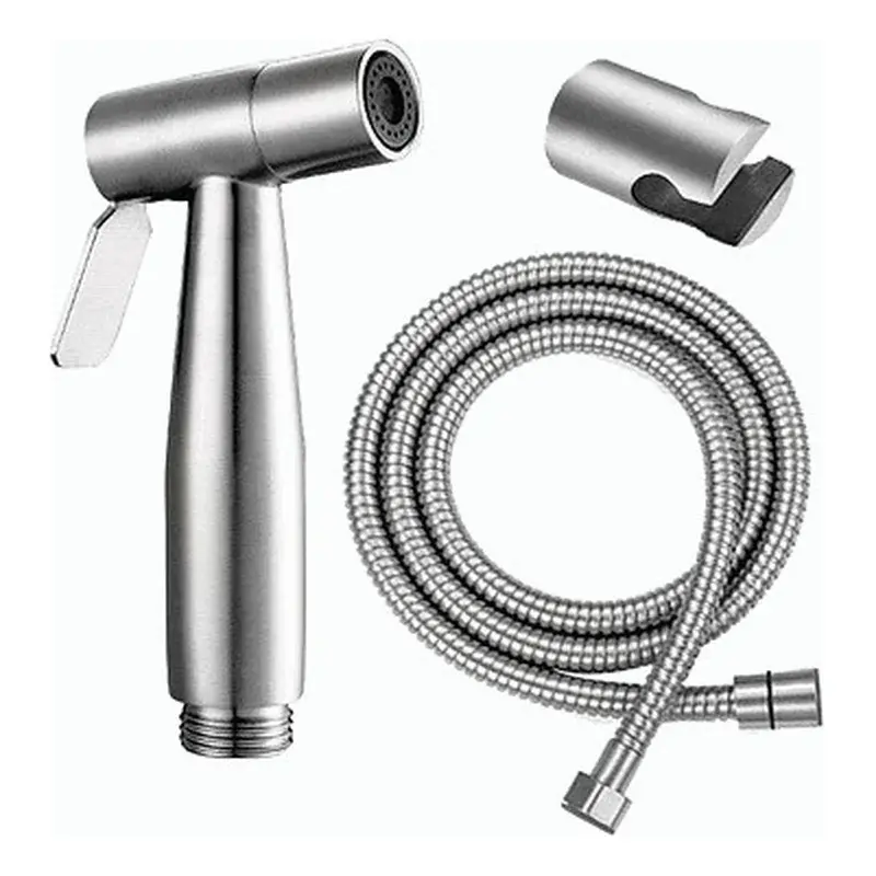 Waterhouse Chrome PVC Bidet Sprayer w/ High Tension Flexible Hose 1.5m