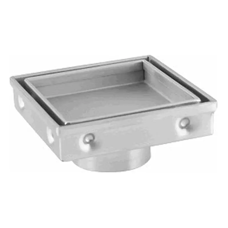 Waterhouse Stainless 304 Grade Tile Drain 4"x4"