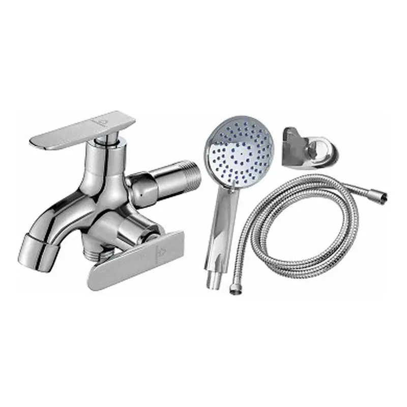 Waterhouse Telephone Shower Set w/ Straight Handle 2-Way Brass Faucet