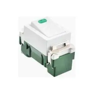 Omni Flush 1-Way Illuminated Switch 16A 250V (Blister Pack)