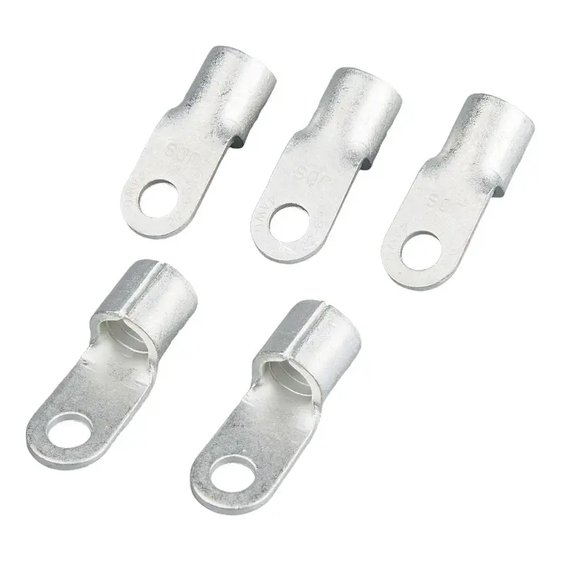 Wixim Non-Insulated Ring Terminal Lug RNB22-8 4 AWG 8.4mm stud hole