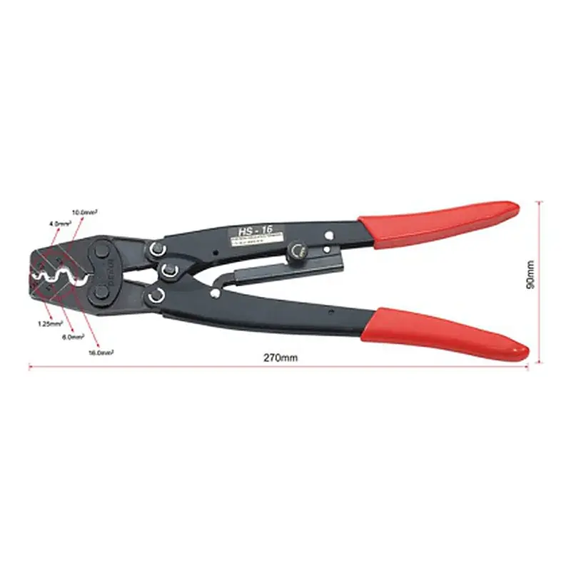 Wixim Crimping Tool HS-16 1.25-16mm² 16-6 AWG