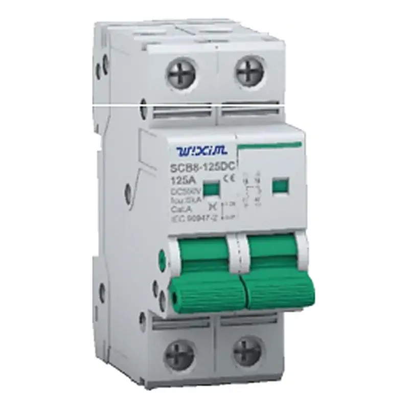Wixim DC Solar Mini Circuit Breaker DZ47-63DC 2P 6-63A DC1200V