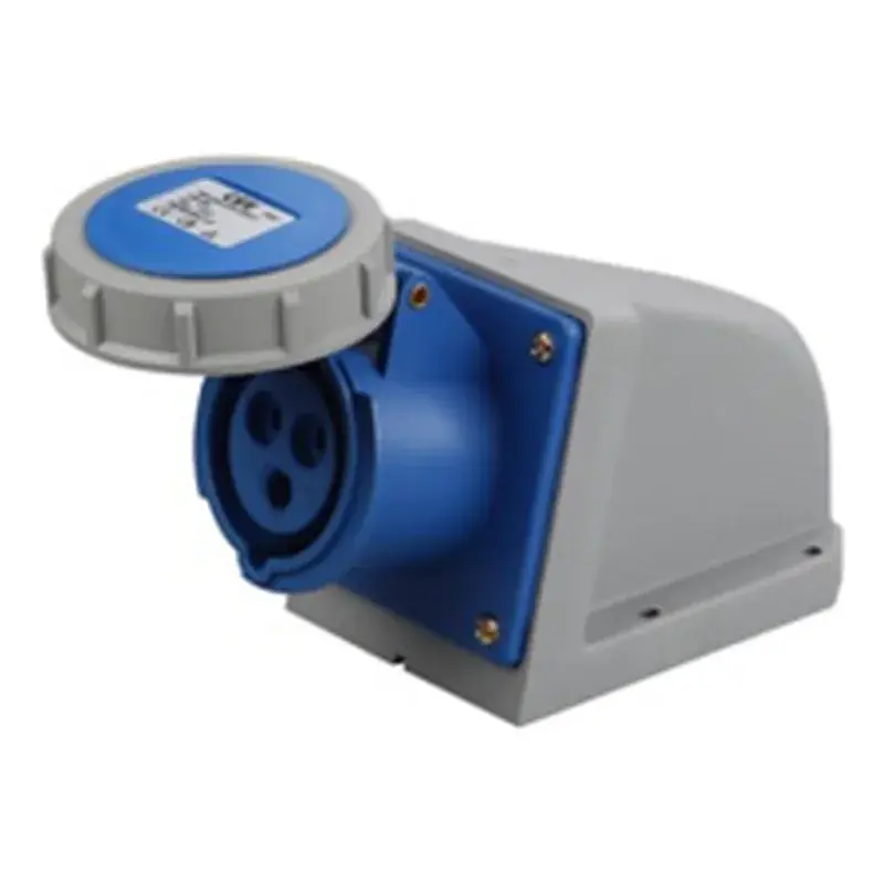 Wixim Industrial Wall Mounted Socket 1232-6 32A 3P Blue IP67