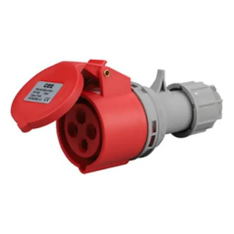 Wixim Industrial Coupler/Connector 224-6 32A 4P Red IP44