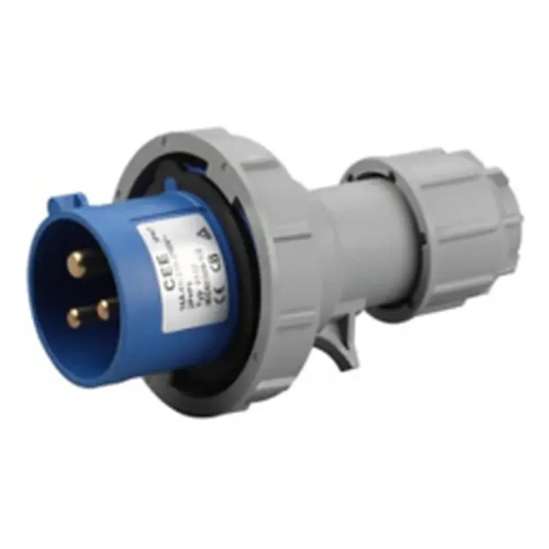 Wixim Industrial Plug 0132-6 16A 3P Blue IP67