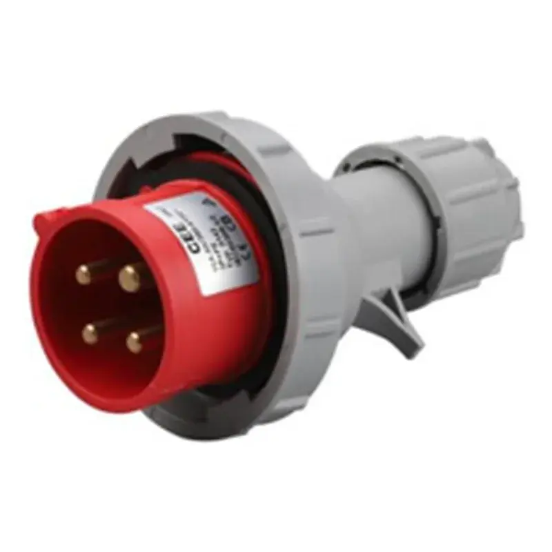 Wixim Industrial Plug 0142-6 16A 4P Red IP67