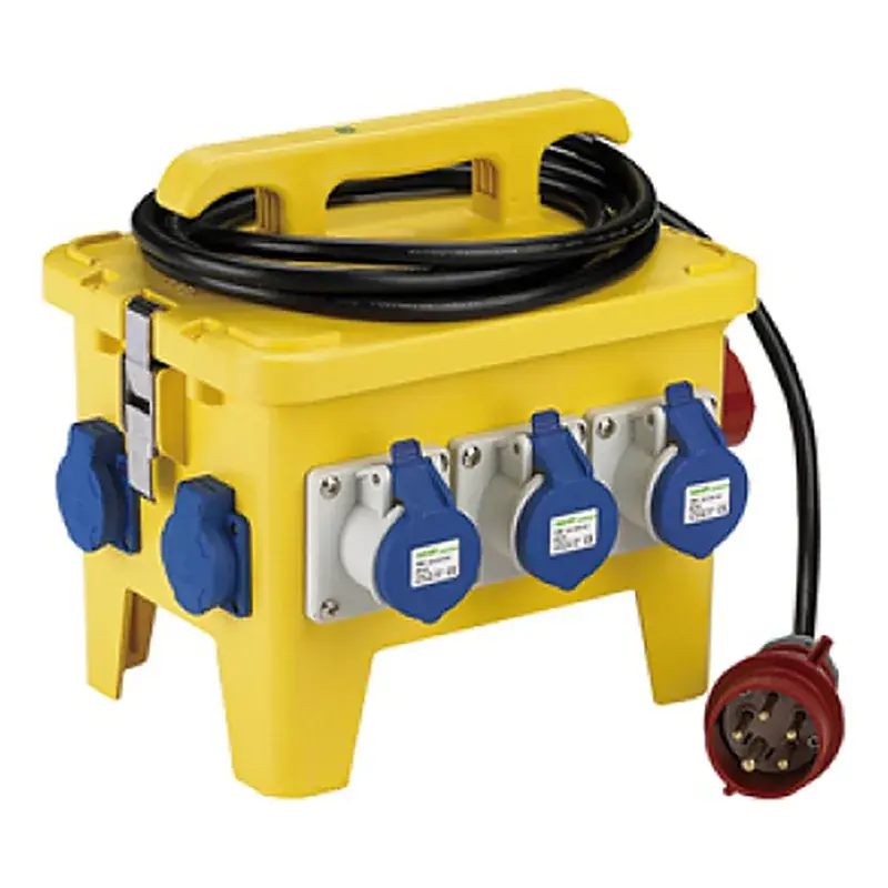 Wixim Socket Box AP1206 2x 16A 3P Socket, 32A 3P Plug Input