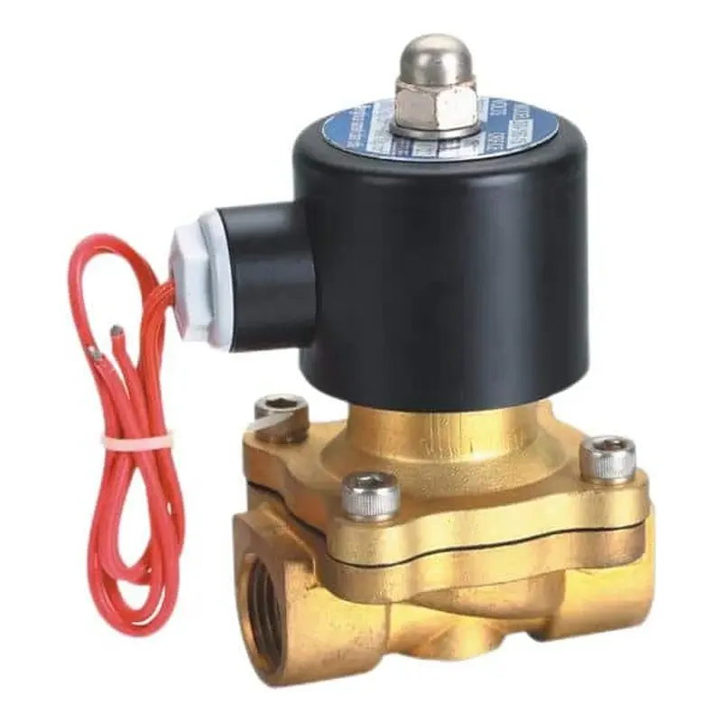 Wixim Solenoid Valve UW-10 3/8" Brass 2-Way