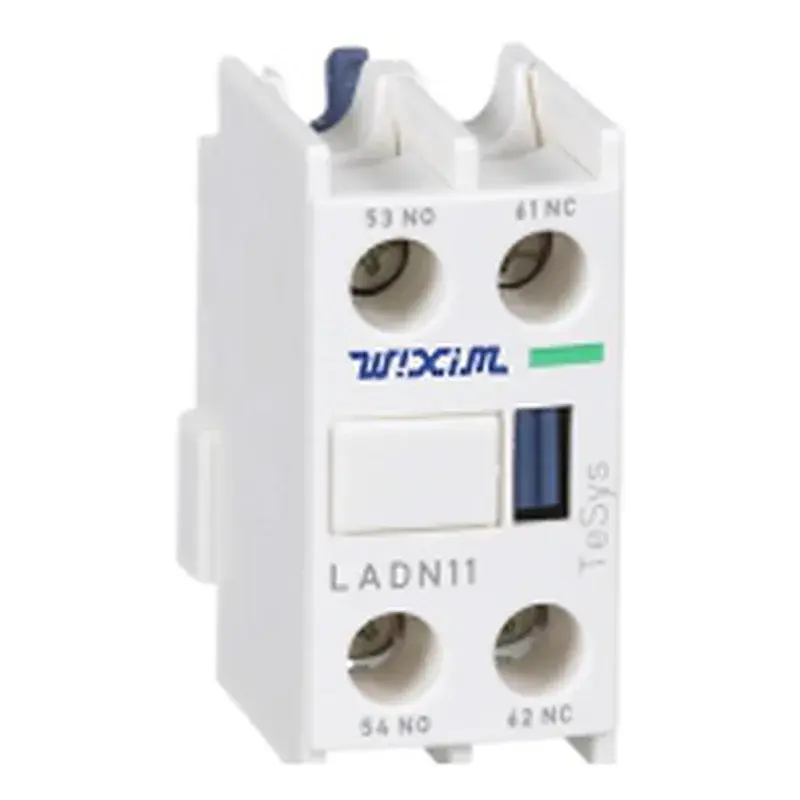 Wixim Auxiliary Contact Block LAD-N11 2P Top Mounting New Model