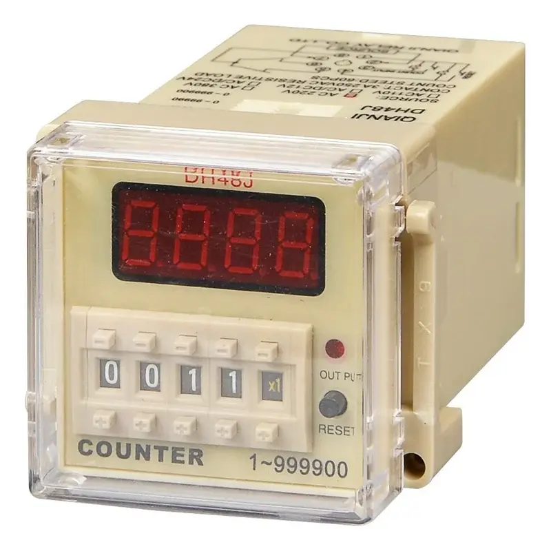 Wixim LED Counter DH48J-A 48x48 4-Digit
