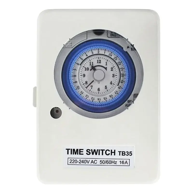 Wixim Time Switch TB-35B (38B) with Enclosure 24H 220V 10A