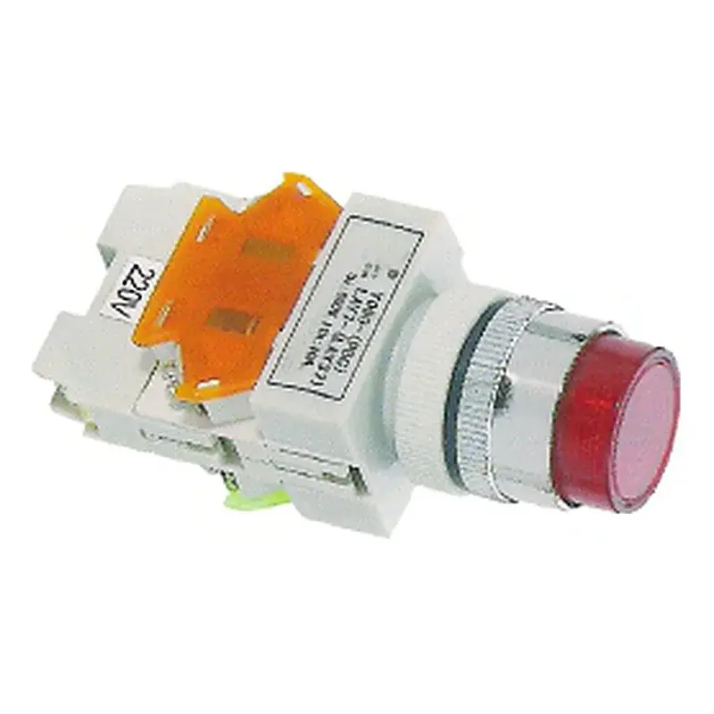 Wixim Illuminated Pushbutton LAY7-11GND Neon 22mm AC220/110V