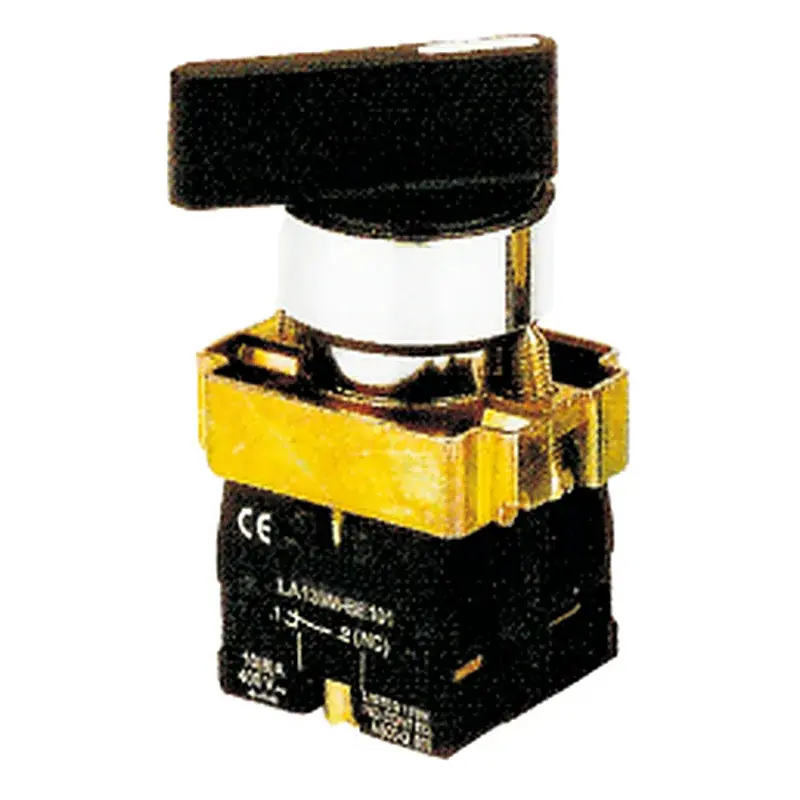 Wixim Selector Switch LAY5-BJ45 Long Handle 2-Position Spring Return
