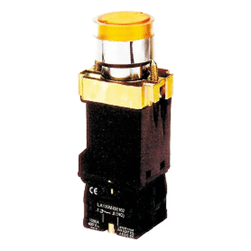 Wixim Illuminated Pushbutton LAY5-BW3341 Transformer Type 1NO Green